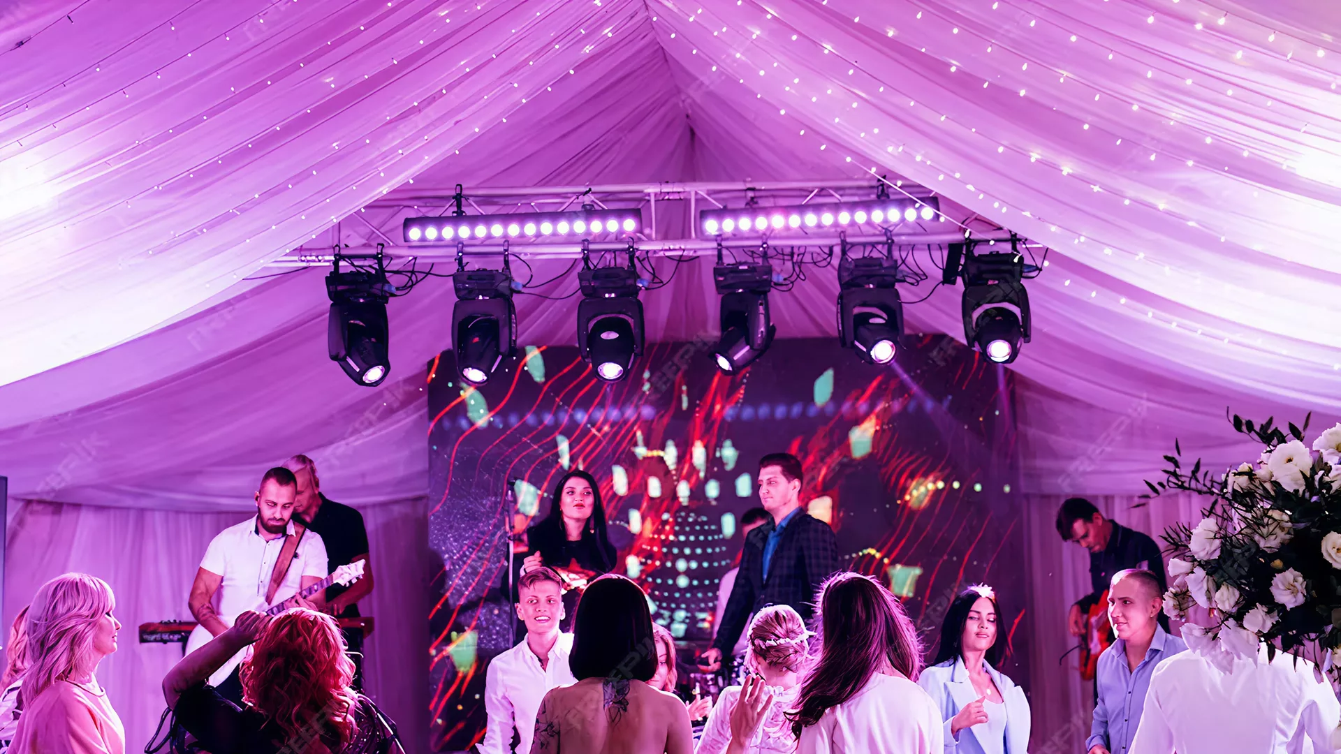 Event planning background